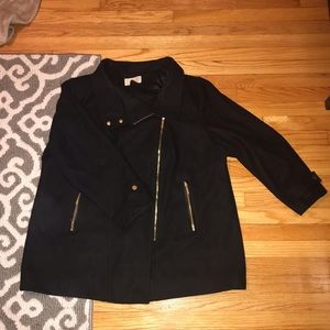 Michael Kors black wool winter coat
